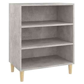 vidaXL Skänk betonggrå 57x35x70 cm spånskiva 806053