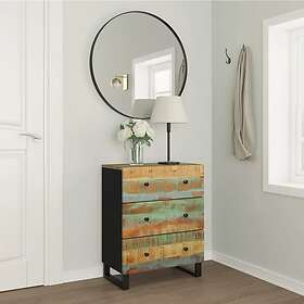 vidaXL Skänk 60x33x75 cm massivt återvunnet trä 345231