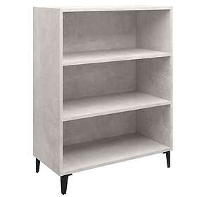 vidaXL Skänk betonggrå 69.5x32.5x90 cm konstruerat trä 812253