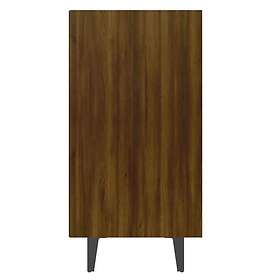 vidaXL Skänk brun ek 103,5x35x70 cm konstruerat trä 813187