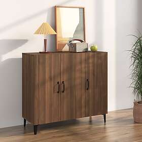 vidaXL Skänk brun ek 90x34x80 cm konstruerat trä 817464