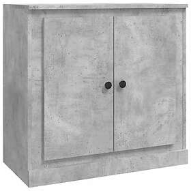 vidaXL Skåp betonggrå 70x35.5x67.5 cm konstruerat trä 816188