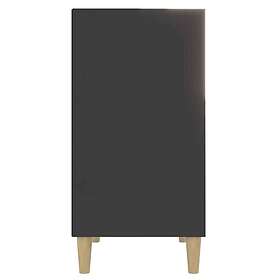 vidaXL Skänk grå 57x35x70 cm spånskiva 806051