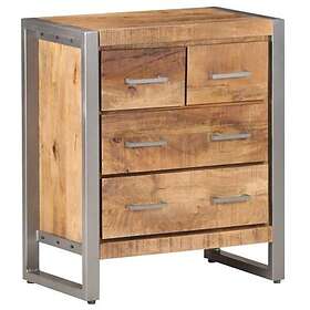 vidaXL Skänk 60x35x70 cm grovt mangoträ 323485