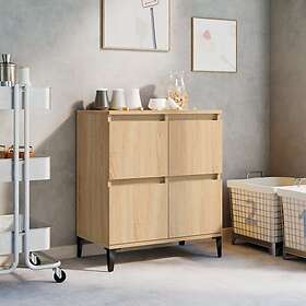 vidaXL Byrå sonoma-ek 60x35x70 cm konstruerat trä 821167