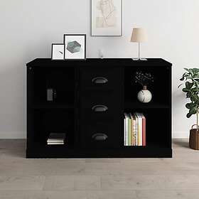 vidaXL Skänk svart 104,5x35,5x67,5 cm konstruerat trä 816233