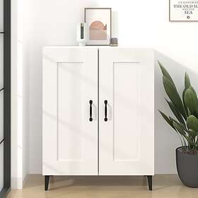 vidaXL Skänk vit 69.5x34x90 cm konstruerat trä 812141