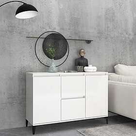 vidaXL Skänk vit 104x35x70 cm spånskiva 806118
