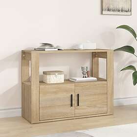 vidaXL Skänk sonoma-ek 80x30x60 cm konstruerat trä 819455