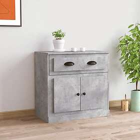 vidaXL Skap Betonggrå 70x35.5x67.5 cm Konstruert Tre 816428