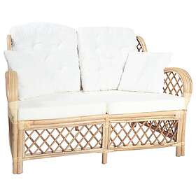 vidaXL 2-sitssoffa rotting 325472