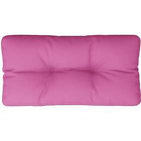 vidaXL Palldyna rosa 80x40x12 cm tyg 360621