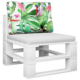 vidaXL Palldyna flerfärgad 60x40x12 cm tyg 360574