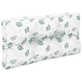 vidaXL Palldyna bladmönster 70x40x12 cm tyg 360597