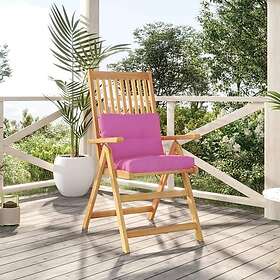 vidaXL Palldyna rosa 50x40x12 cm tyg 360555