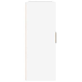 vidaXL Väggskåp vit högglans 69,5x32,5x90 cm konstruerat trä 812300