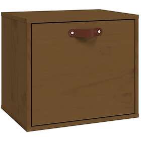vidaXL Väggskåp honungsbrun 40x30x35 cm massiv furu 818348