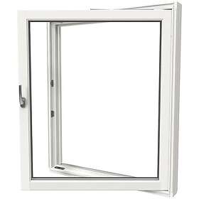 Drutex PVC-window 2-glass 2-part inåtgående U-värde 1.2 13x11