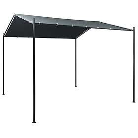 vidaXL Paviljong 3x3 m stål antracit 47963