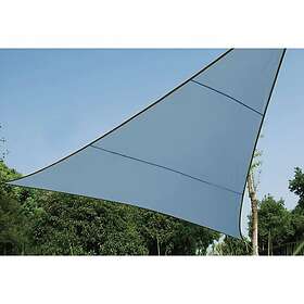 vidaXL Solsegel segelduk triangel 3.6 m ljusgrå skiffer 443066