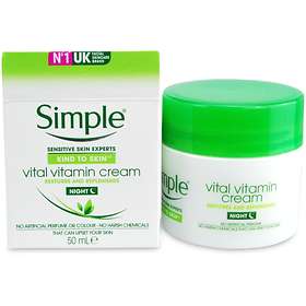 Simple Skincare Kind To Skin Vital Vitamin Night Cream 50ml