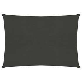 vidaXL Solsegel 160g/m² antracit 2x3 m HDPE 311062