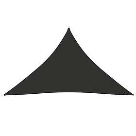 vidaXL Solsegel oxfordtyg trekantigt 5x5x6 m antracit 135128