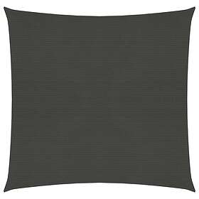 vidaXL Solsegel 160g/m² antracit 4x4 m HDPE 311056