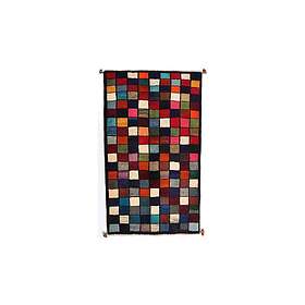 Handknuten Gabbeh Shiraz Ull Sort/Creme 108x173cm 750622
