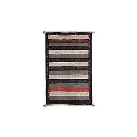 Handknuten Gabbeh Shiraz Ull Brown/Grå 98x155cm 750540