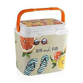 SP Berner Life Story 29l Hello Summer Portable Cooler Durchsichtig