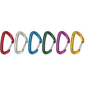 Wildcountry Wildwire Rack Snap Hook 6 Units Rosa