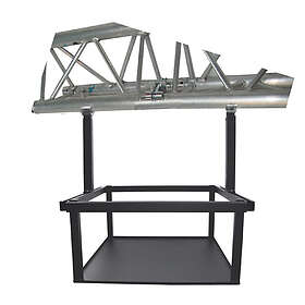 PeTa cage fäste för stora projektorer, justerbar 40-70cm, Svart