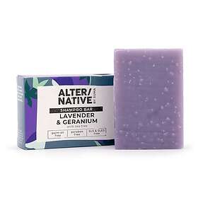 Alter/native Naturlig Handgjord Schampotvål Lavender & Geranium, 95g