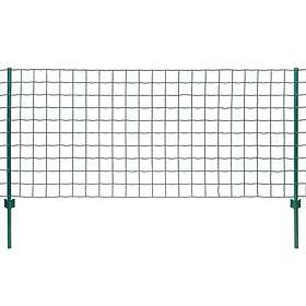 vidaXL Eurofence stål 20x1 m grön 142811