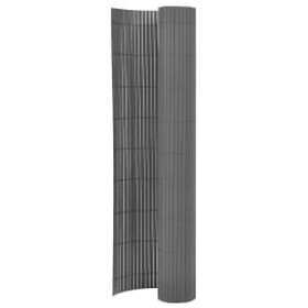 vidaXL Insynsskydd 110x400 cm grå 317160