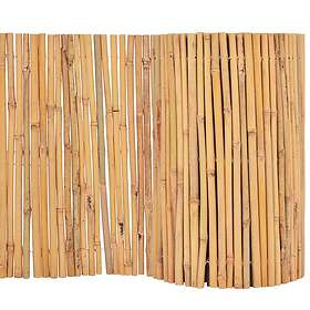 vidaXL Staket bambu 500x50 cm 142682