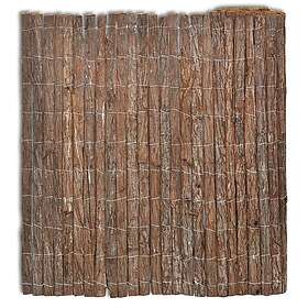 vidaXL Vindskydd bark 400x100 cm 141604