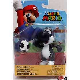 Nintendo World of Super Mario 10cm Black Yoshi with Egg Figure