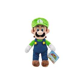 Plush Super Mario Bros Luigi Figur 30cm