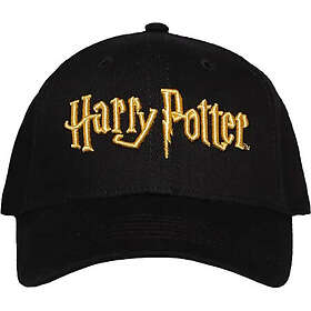 Harry Potter Guld Logo Snapback Keps Svart
