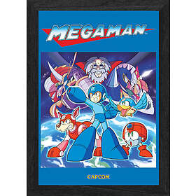Pixel Frames Plax Mega Man Mr X 25x30cm