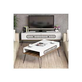 Hovdane TV-Möbelset 145 cm Vit 845HCT5210