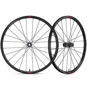 Fulcrum Rapid Red 5 C23 Cl Disc Tubeless Road Wheel Set Svart 12/15 x 100 / 12 x 142 mm / Campagnolo