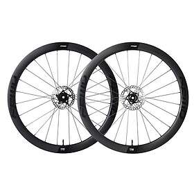 FFWD Tyro 2,0 Cl Disc Tubeless Road Wheel Set Svart 12 x 100 / 12 x 142 mm / Shimano/Sram HG
