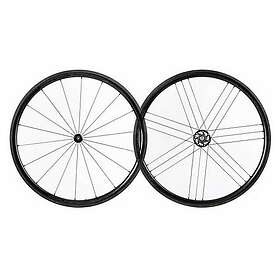 Campagnolo Bora Wto 33 2 Way Fit Dark Label Disc Tubeless Road Wheel Set Svart 9 x 100 / 10 x 130 mm /