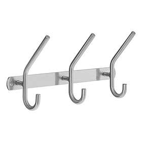 Beslagsboden Kroklist 3 Krokar Rustfritt