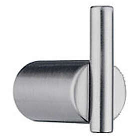 Beslagsboden Väggkrok 30Mm Borstad Stål