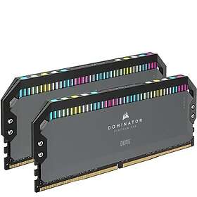 Corsair Dominator Platinum RGB Black DDR5 6000MHz 2x16Go (CMT32GX5M2B6000Z30K)