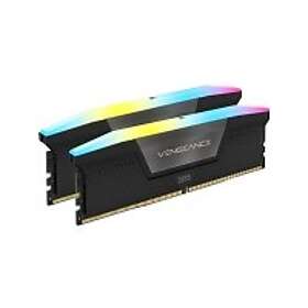 Corsair Vengeance RGB Black DDR5 6000MHz 2x16Go (CMH32GX5M2B6000C30)